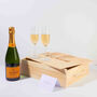 Veuve Clicquot Champagne And Engraved Double Flute, thumbnail 2 of 4