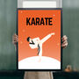 Karate Art Print, thumbnail 1 of 3