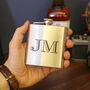 Personalised Initials Hip Flask With Matching Tin, thumbnail 6 of 8