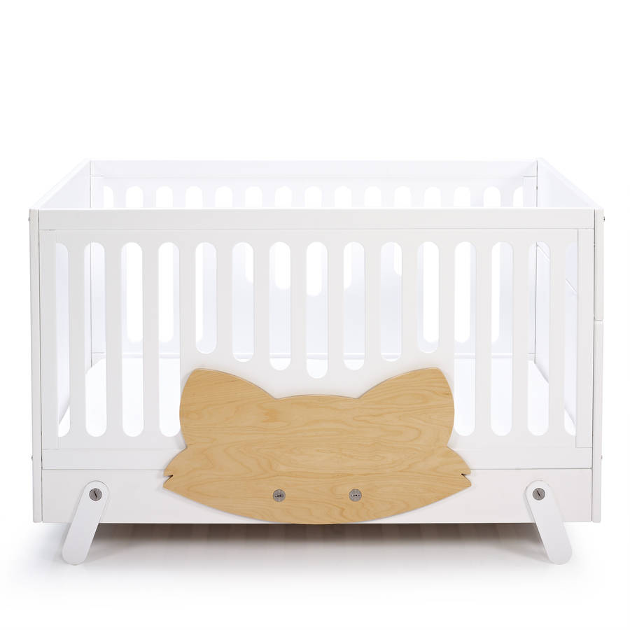 Fox E Convertible Cot Bed And Toddler Bed By Lil'Gaea