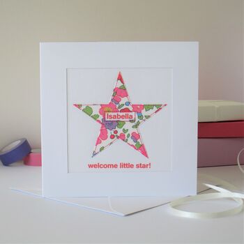 New Baby Welcome Star Card, 8 of 8