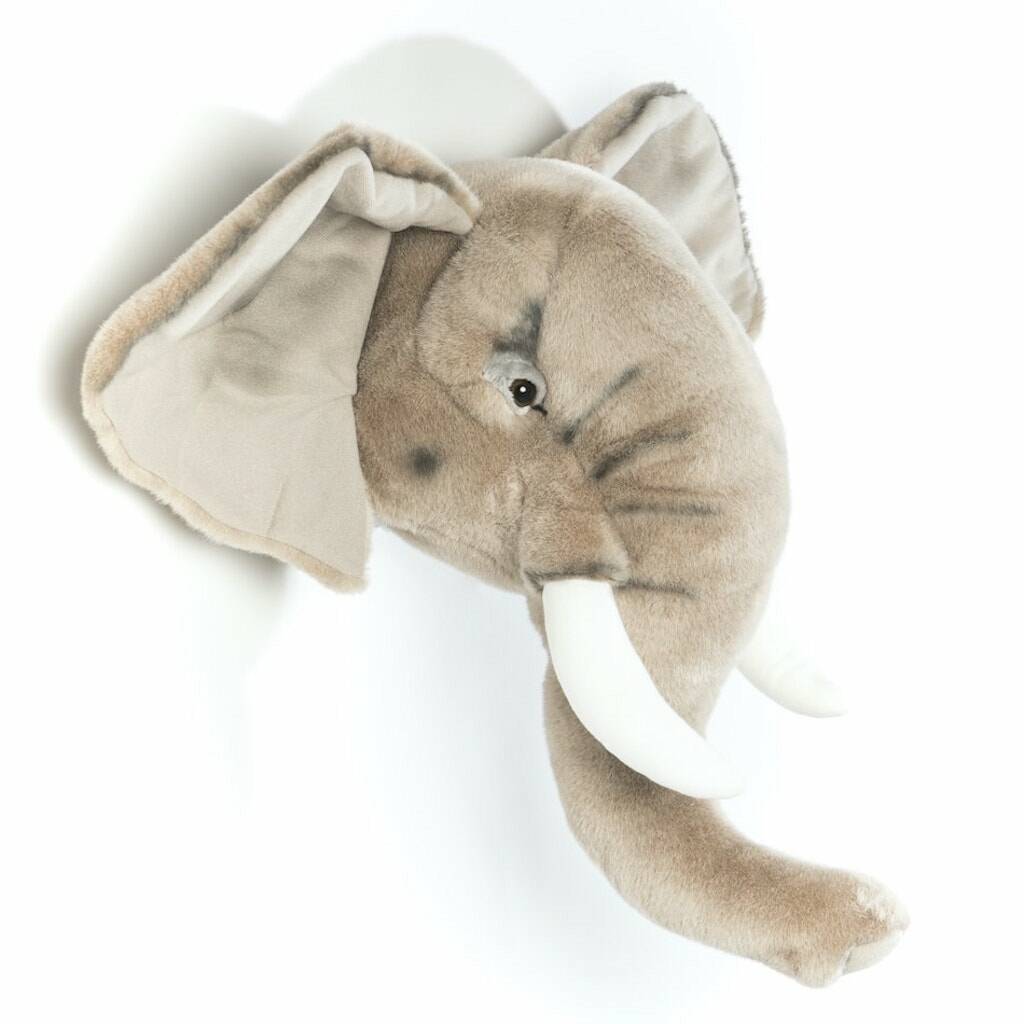 Elephant Wall Trophy Head By Lullabuy - The Modern Kids Store