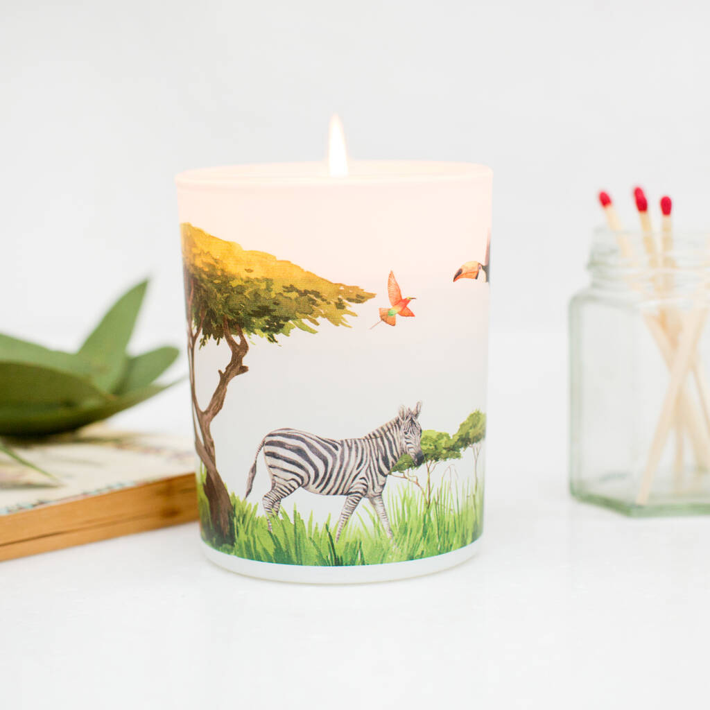 Save The Planet Candle: Uplifting Grassland, 1 of 6