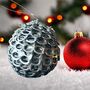 Christmas Tree Bauble Decoration Hand Made Ring Pulls, thumbnail 2 of 12