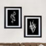 Two Vintage Floral Wall Art Prints, thumbnail 5 of 5