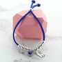 Kids Personalised Birthstone Slider Bracelet, thumbnail 12 of 12