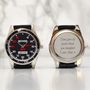 Personalised Mens Watch With Speedometer Design, thumbnail 1 of 4