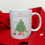 Personalised Woodland Animals Christmas Mug, thumbnail 2 of 5