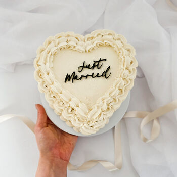 Just Married Cake Charm, 3 of 4