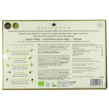 Booja Booja Award Winning Selection Box 184g, 5 of 5