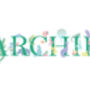 Personalised Name Print With A Choice Of Six Colours, thumbnail 2 of 11