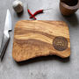 Your Own Logo Engraved Olive Wood Chopping/Cheese Board, thumbnail 1 of 10