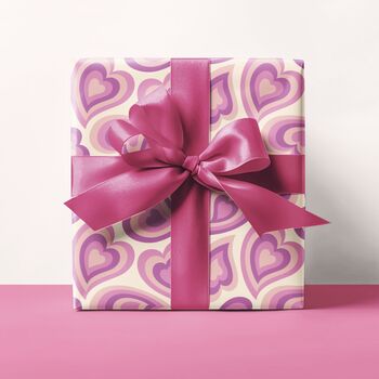Hearts Valentine’s Gift Wrapping Paper, 2 of 9