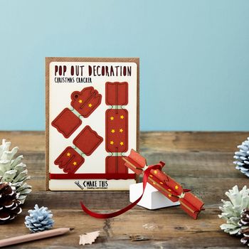 Pop Out Cracker Christmas Card, 2 of 2