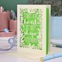 Papercut Teacher 'Big Heart' Card, thumbnail 1 of 7