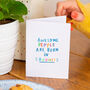 'Awesome People Are Born In August' Birthday Card, thumbnail 1 of 3