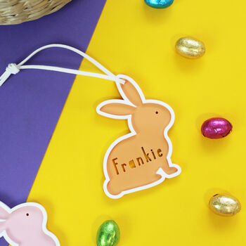 Personalised Easter Bunny Decoration, 2 of 3