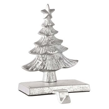 Silver Christmas Tree Stocking Hanger Hook, 2 of 7
