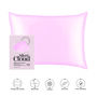 Silver Cloud Pink Fluffy Mask And Pink Pillowcase, thumbnail 2 of 5