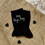 Personalised Little Best Man Wedding Day Socks, thumbnail 3 of 3