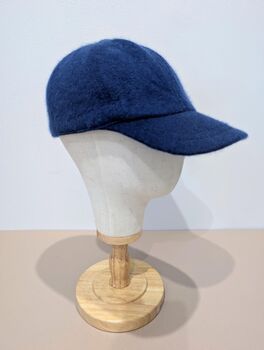 Unisex Pure Cashmere Baseball Cap, 3 of 12