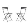 Set Of Two Outdoor Bistro Chairs Various Colours, thumbnail 3 of 5