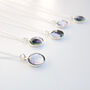 Sterling Silver Custom Moon Phase Necklace, thumbnail 4 of 6