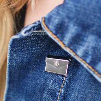 Personalised Lucky Hidden Message Pin, 5 of 11