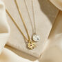 Mini Confetti Birthstone Disc Necklace, thumbnail 4 of 8