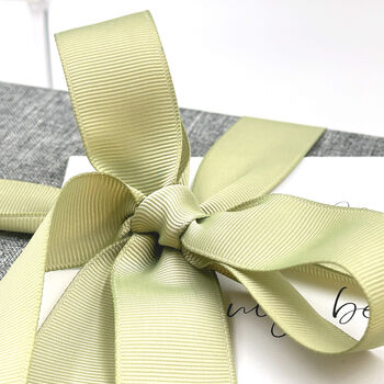 Personalised Sage Birthday Gift Box With Custom Card, 3 of 7