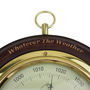 Customisable Wooden Barometer Dial, thumbnail 5 of 5