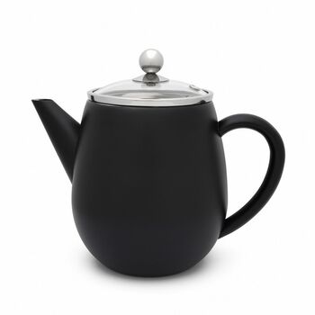 Double Wall Stainless Steel Teapot One.1 L Capacity, 5 of 7
