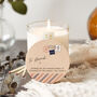 Gift For Her North Pole Letter Scented Christmas Candle, thumbnail 1 of 10