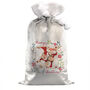 Personalised Christmas Photo Sack For Couples, thumbnail 4 of 4