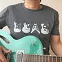 Iconic Guitars Organic Cotton T Shirt, thumbnail 1 of 6