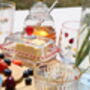 Hand Painted Glass Butter Dish – Cherry Or Lemon Design, thumbnail 8 of 10