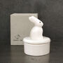 Porcelain Trinket Bunny Box, thumbnail 1 of 1