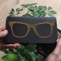 Brown And Gold Leather Sunglasses Case, thumbnail 4 of 7