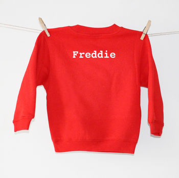 'Little Pud' Christmas Pudding Jumper, 2 of 2