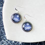 Blue Moon In The Clouds Earrings, thumbnail 1 of 4