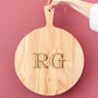 Personalised Pizza Initials Chopping Board, thumbnail 1 of 3