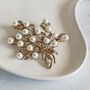 Vintage Style Bouquet Brooch, thumbnail 5 of 6