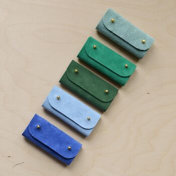 Suede Sewing Needle Case, 7 of 11