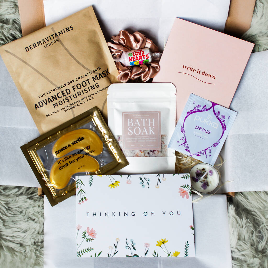 Thinking Of You Self Care Pamper Hamper By MTH Craft Studio ...