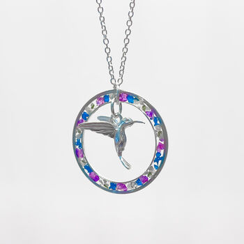 Hummingbird Necklace, 3 of 5