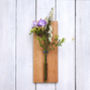 Wall Mounted Wood And Glass Vase, thumbnail 2 of 7