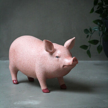 Pink Pig Ornament, 3 of 4