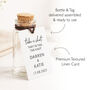 Take A Shot They've Tied The Knot Wedding Favours Personalised Shot Bottle, thumbnail 5 of 9