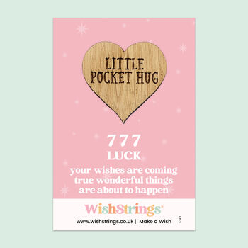 Your Angel Number Pocket Hug Gift, 8 of 12