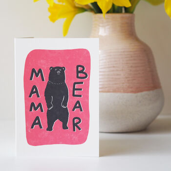 Mama Bear Card For Mum, 3 of 4